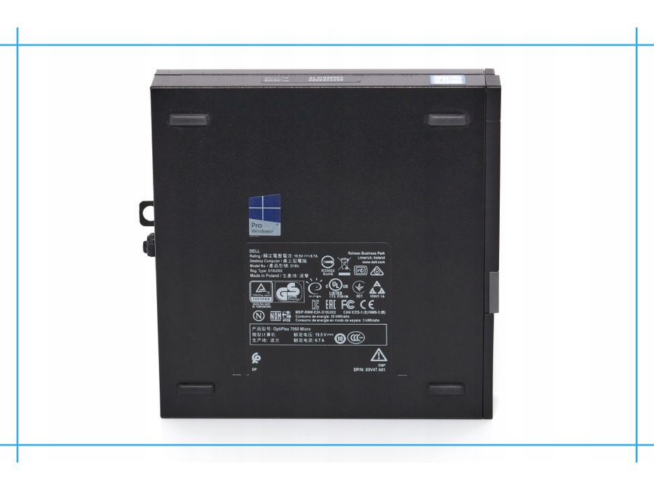 komputer mini pc dell tiny i7 6gen 16gb ddr4 1tb ssd win10 pro szybki