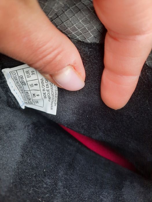 зимние Непромокаемые термосапоги сапоги чоботи дутики Mountain р.39