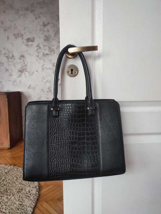 Torebka duża czarna