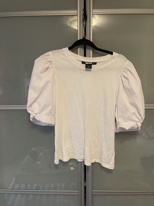 DKNY biala bluzka