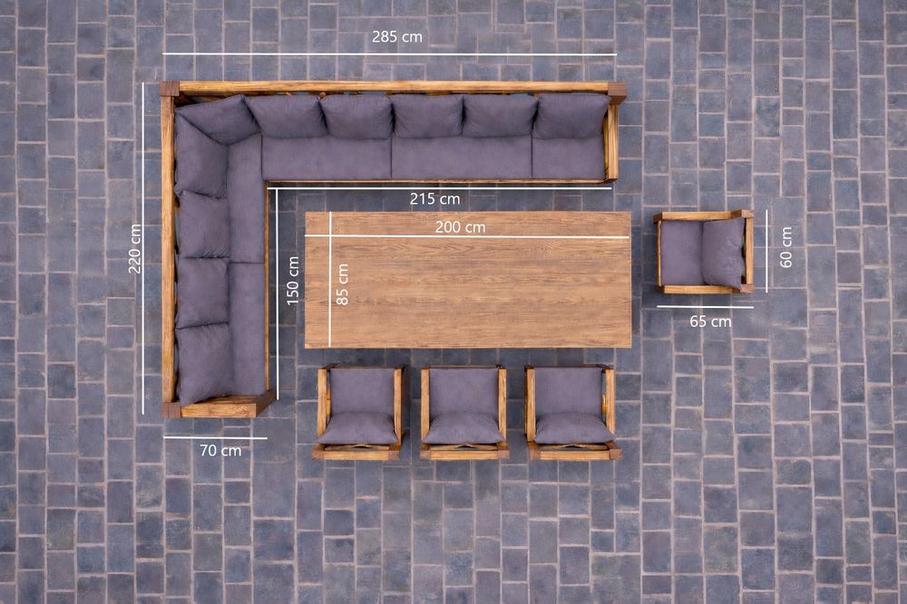 Ekskluzywne meble ogrodowe.Stół. Narożnik. Kanapa. Fotel. Ławka