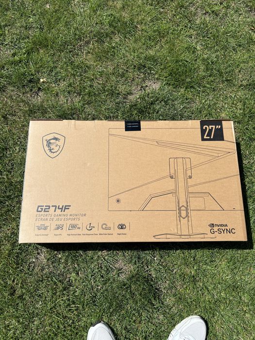 Монітор ігровий MSI G274F 180Hz