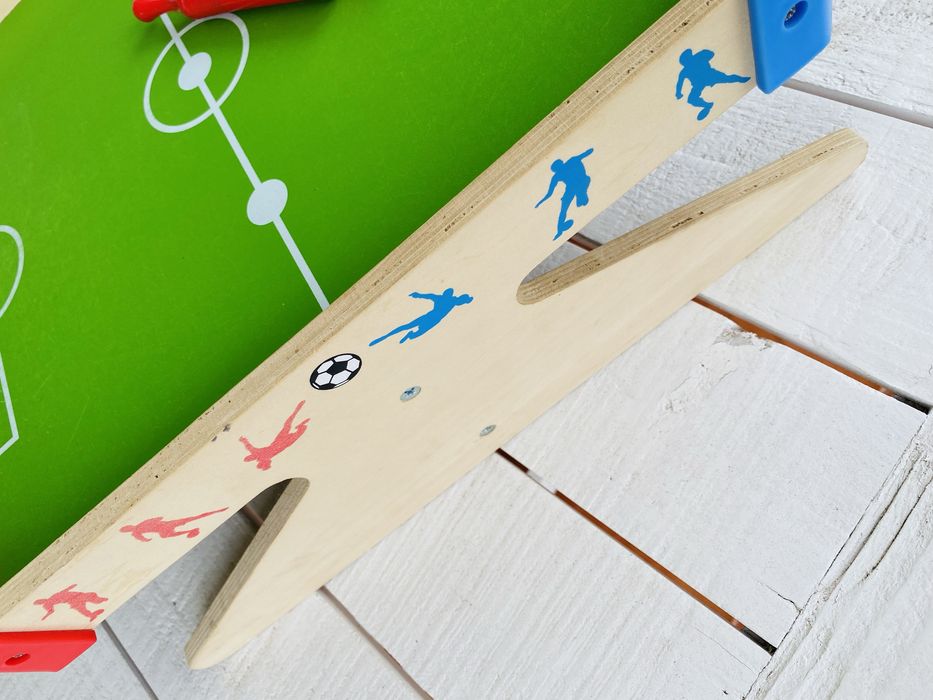Jogo de Futebol de Mesa em Madeira | Portátil | Ótimo estado