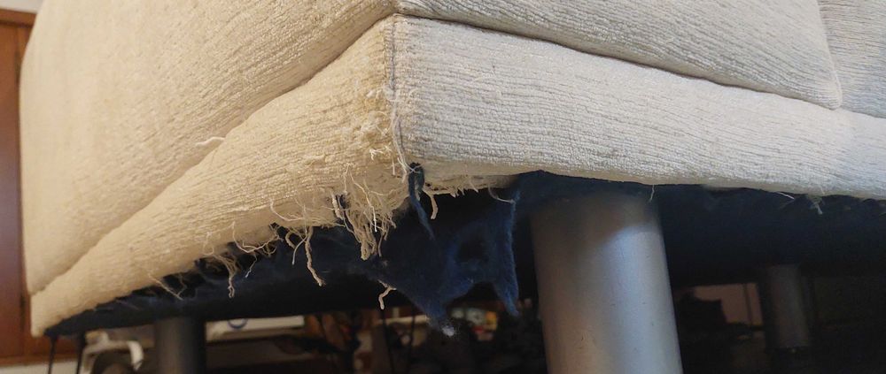 Sofá chaise longue branco