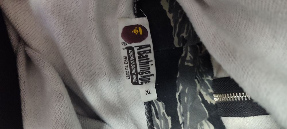 Кофта Bathing Ape Бейп тирлулини камо L-XL