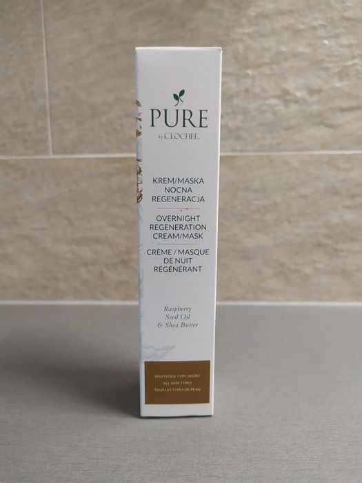 Krem do twarzy PURE by Clochee NOWY 50ml w pudełku maska regenerujący
