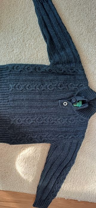 Wełniany sweter 116 dla chłopca