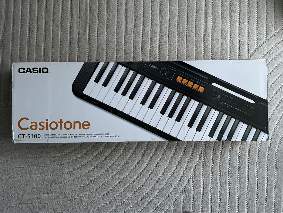 Teclado Casio Casiotone CT-S100, como novo, pouco uso