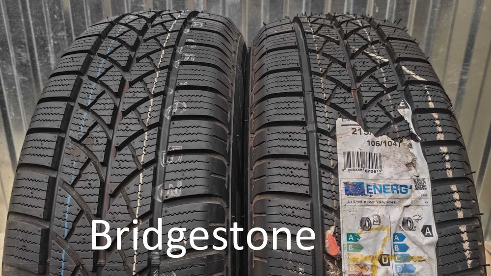 шини 215/65R16C Semperit. 10мм. Bridgestone резина зимова