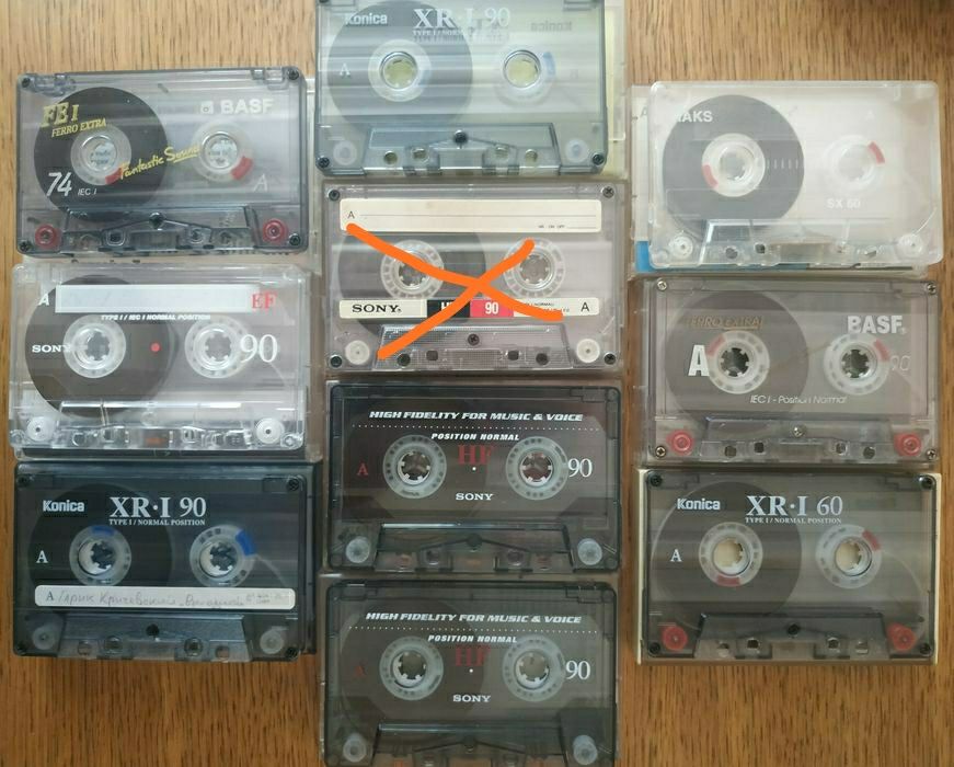 Аудиокассеты Шансон