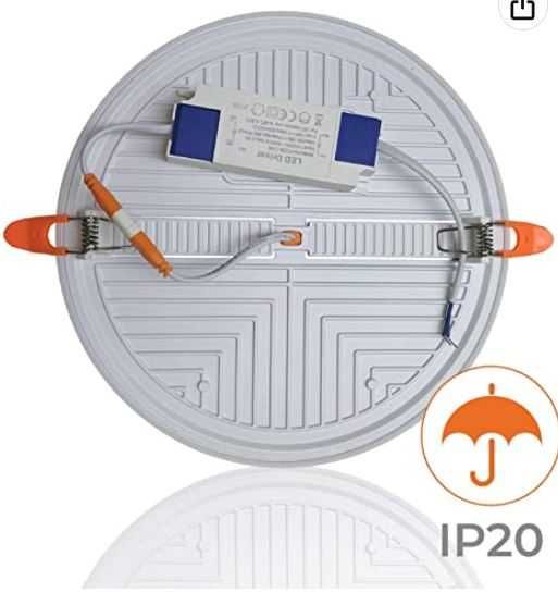 LED Atomant Downlight 36W - 4500 K - (60-210 mm) - Pack 8 un. - NOVO