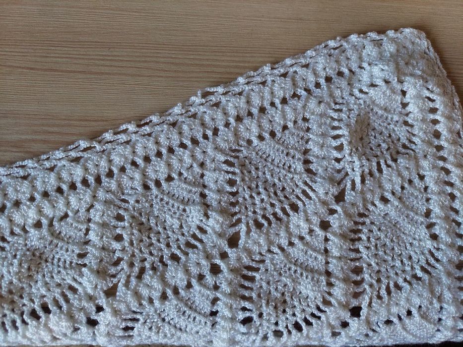 Шаль, шарф в'язаний, новий (ручна робота)