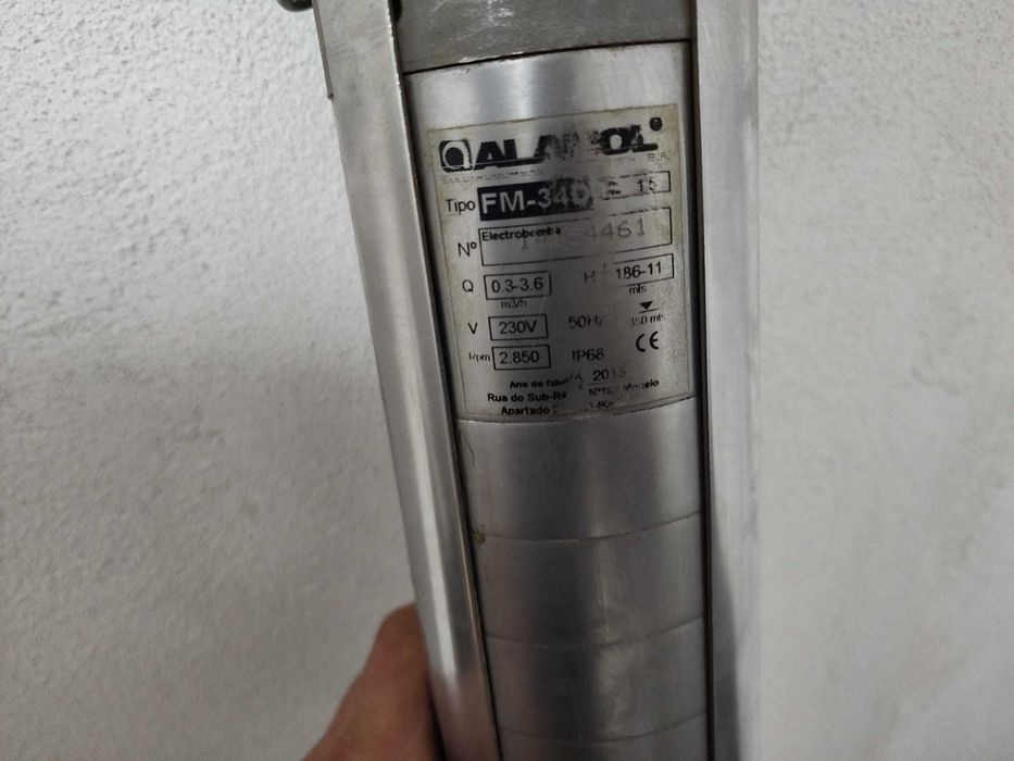 Bomba Submersivel de Furo Alanol FM 34D