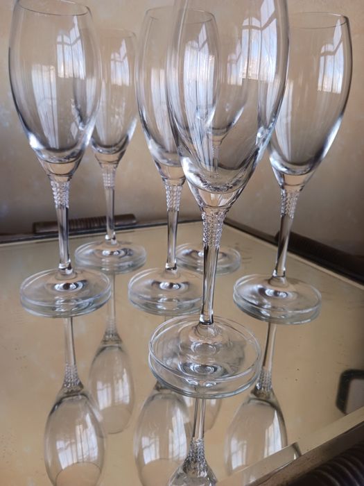 Conjunto 6 cálices cristal