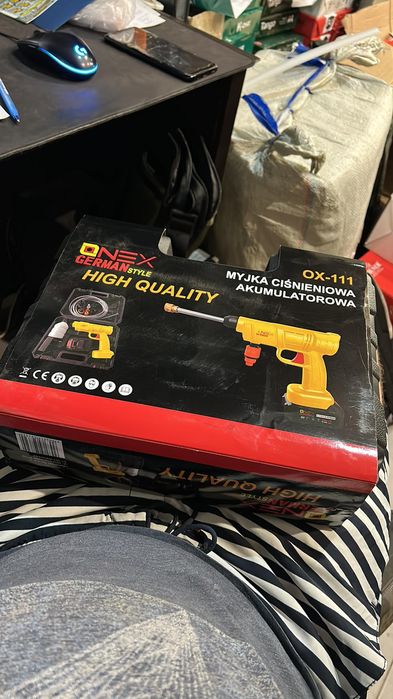 Myjka ciśnieniowa akumulatorowa