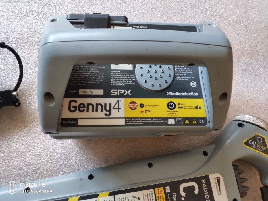 генератор, трасошукач, трассоискатель Radiodetection CAT4