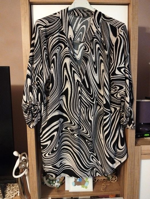 Bluzka Tunika plus size