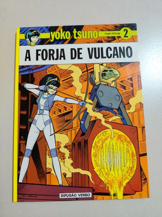 Livro BD - Yoko Tsuno - A Forja de Vulcano (Vintage)