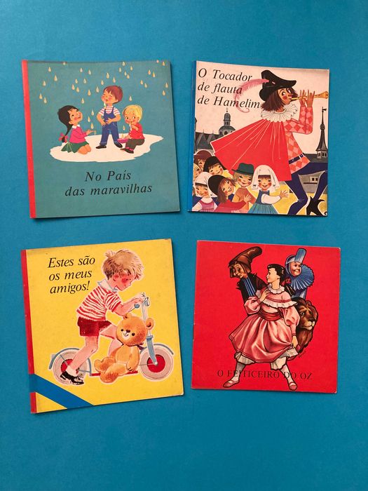 Livros da Colecção Histórias Infantis Electroliber Anos 60/70