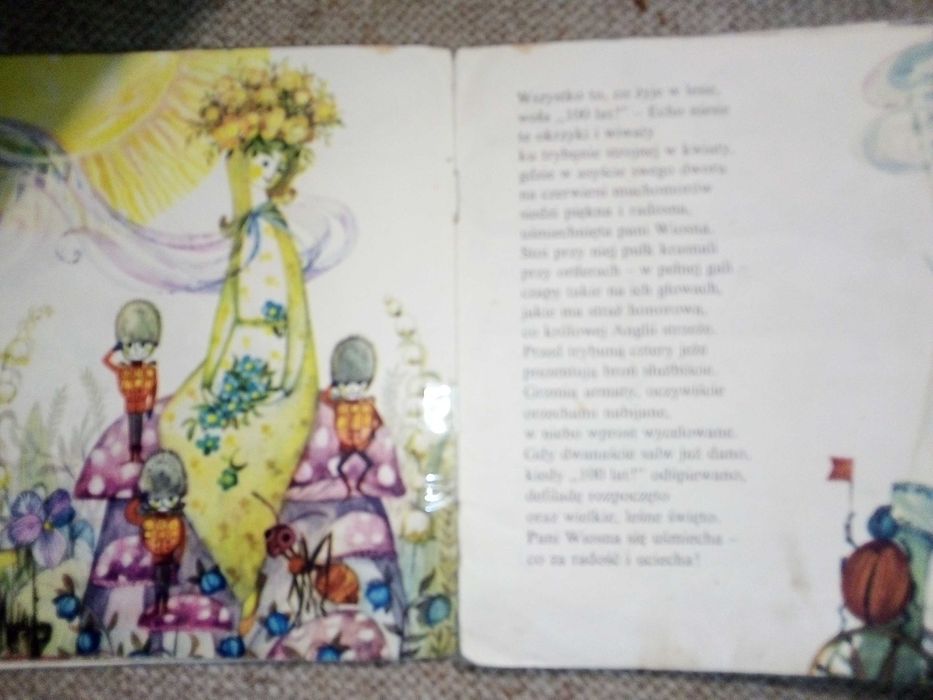 Święto wiosny K. Korewicka - Adamska dla dzieci  1971r