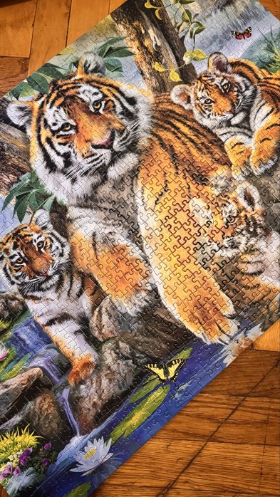 Пазлы 1000 шт полный комплект