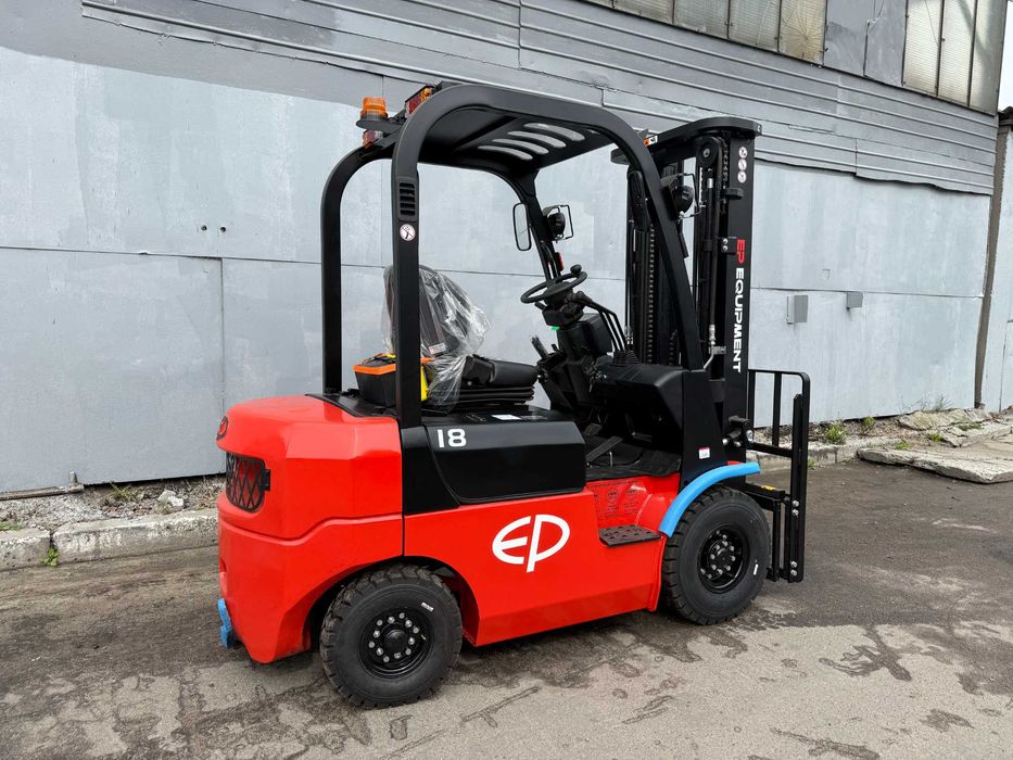 Новий вилочний навантажувач EP 18T8 1.8т/3м бок.зміщ 2025р гарантія 2р