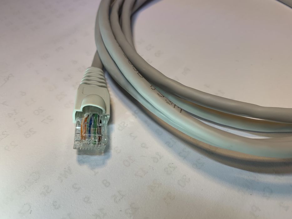 Kabel Sieciowy UTP 5e SZARY 15m