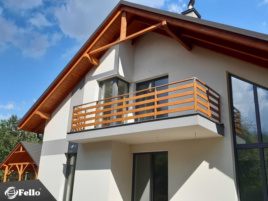 Balustrada balkonowa Classic 4 aluminium taras balkon barierka schody