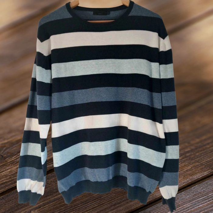 Sweterek męski w paski