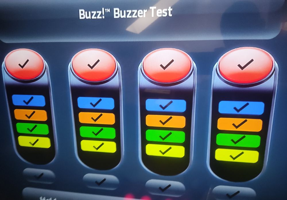 Buzz Buzzery Brzęczki Bezprzewodowe Playstation 3 PS3 Komplet
