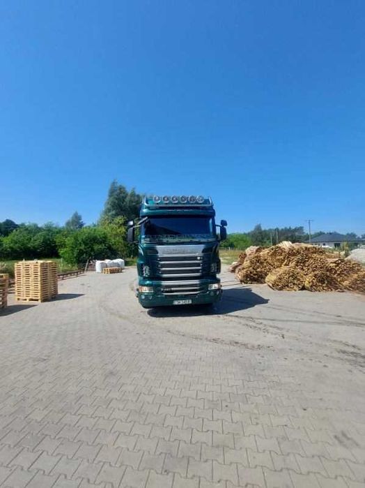 Scania samochód ciezarowy do przewozu drewna