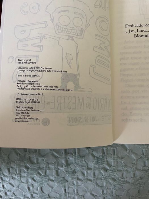 Livro “Como treinar os Pais - Diário de um Mestre de Piadas”