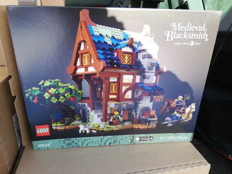 Kartony -20% po lego 10297 + 21325 + 10277 + 10290 + 31120 + 10278 + 9