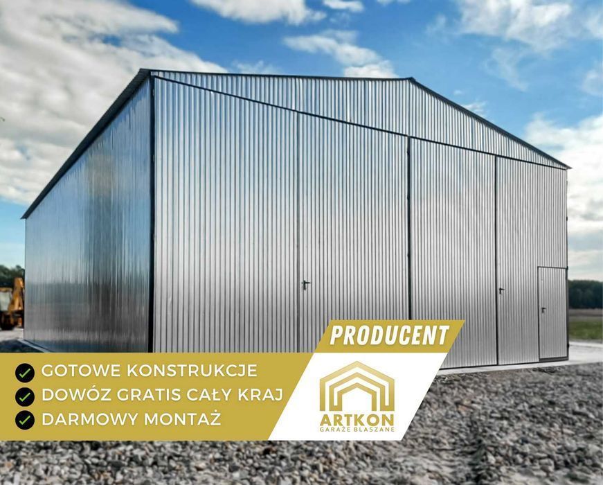 Stalowe hale magazynowe dla gospodarstwa rolnego | Szybka realizacja