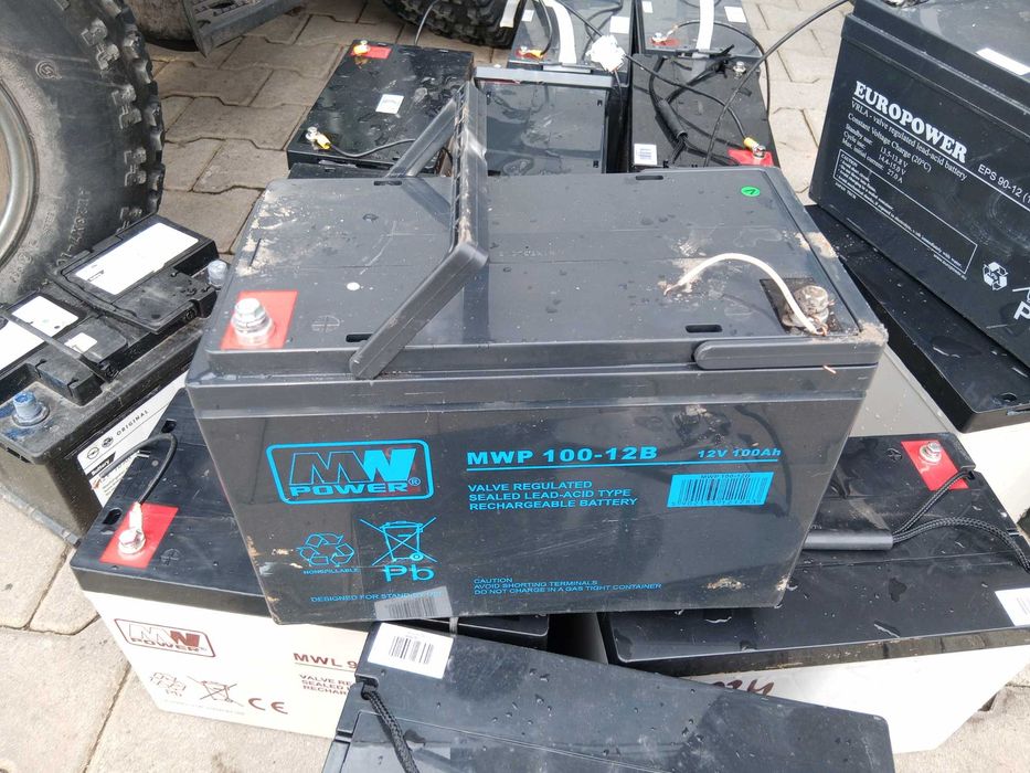 Akumulator żelowy bateria  MWP 100-12B 100AH