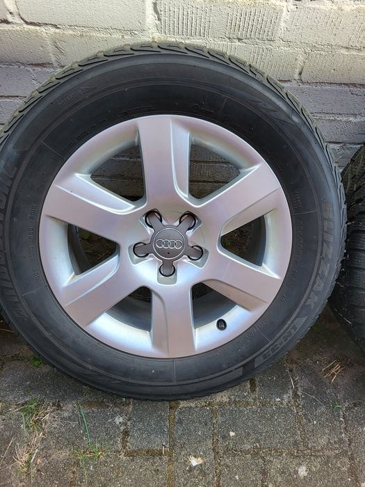 Felgi Audi 17" 5x112 Opony zimowe 235/60/17