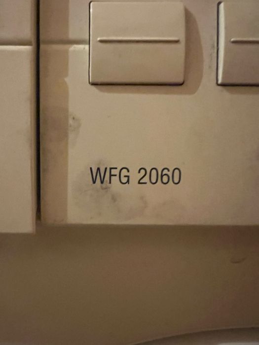 Bosch wfg 2060 на запчастини