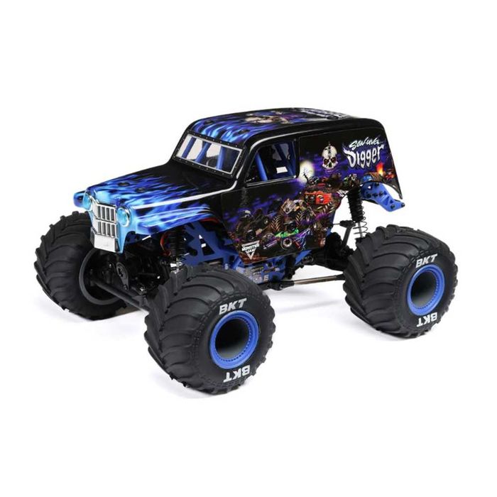 Losi 1/18 Mini LMT 4X4 Brushed RTR Monster Truck Battery & Charger