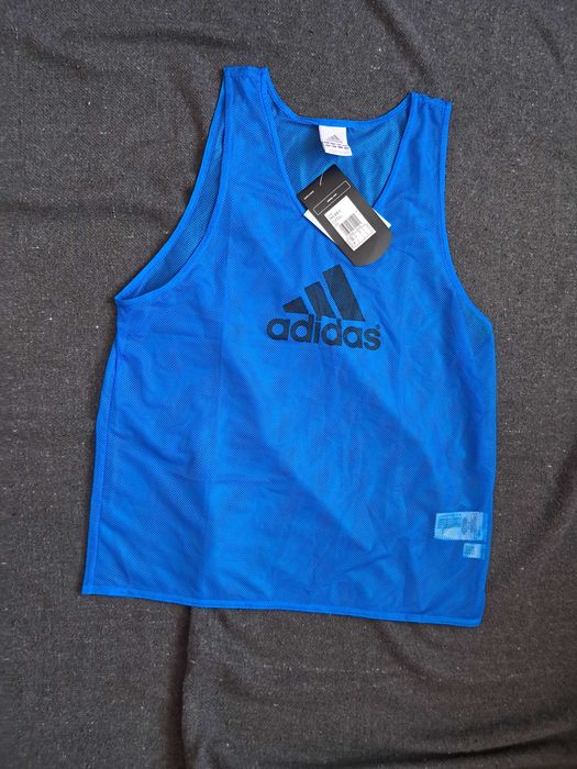 Манішка тренувальна adidas синя