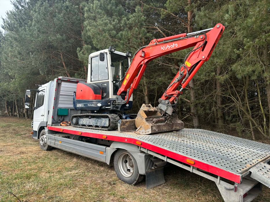 Minikoparka Kubota kx101 3&2