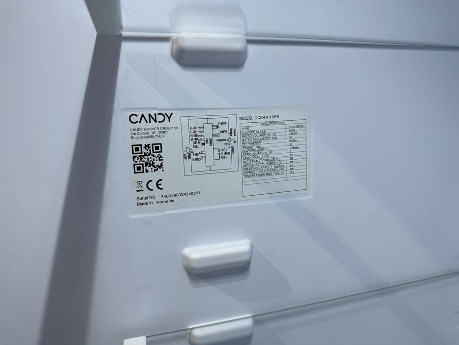 Холодильник Candy No Frost 2023 рік матовий jao2403