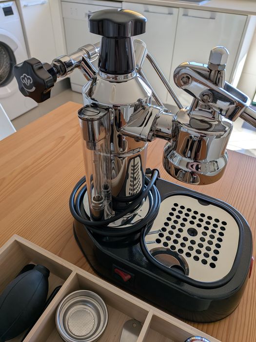 Máquina de café expresso La Pavoni Europiccola