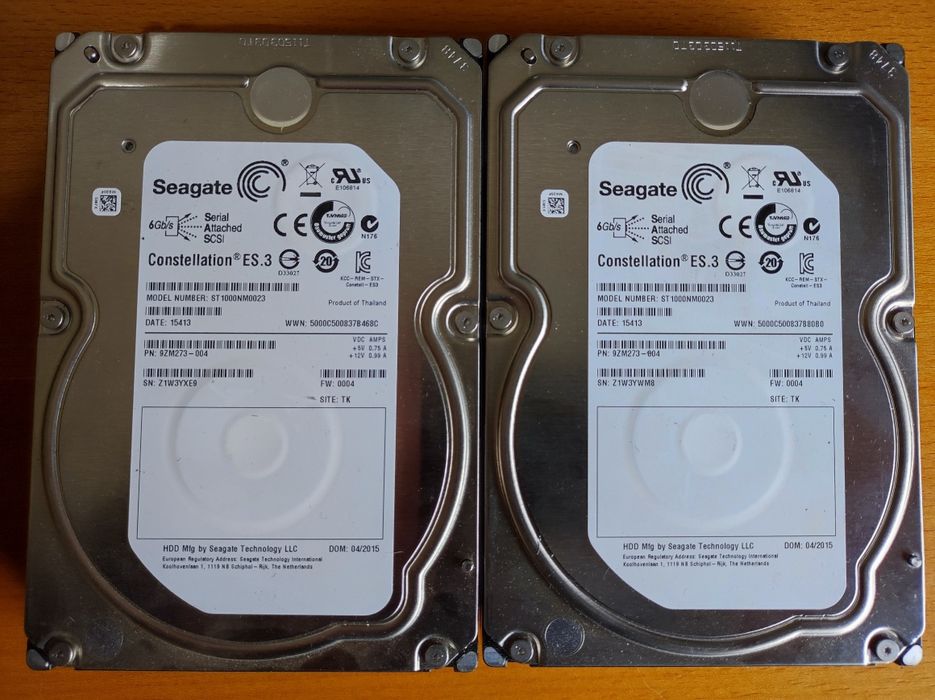 8 Discos Seagate sas 1TB64752099455362124