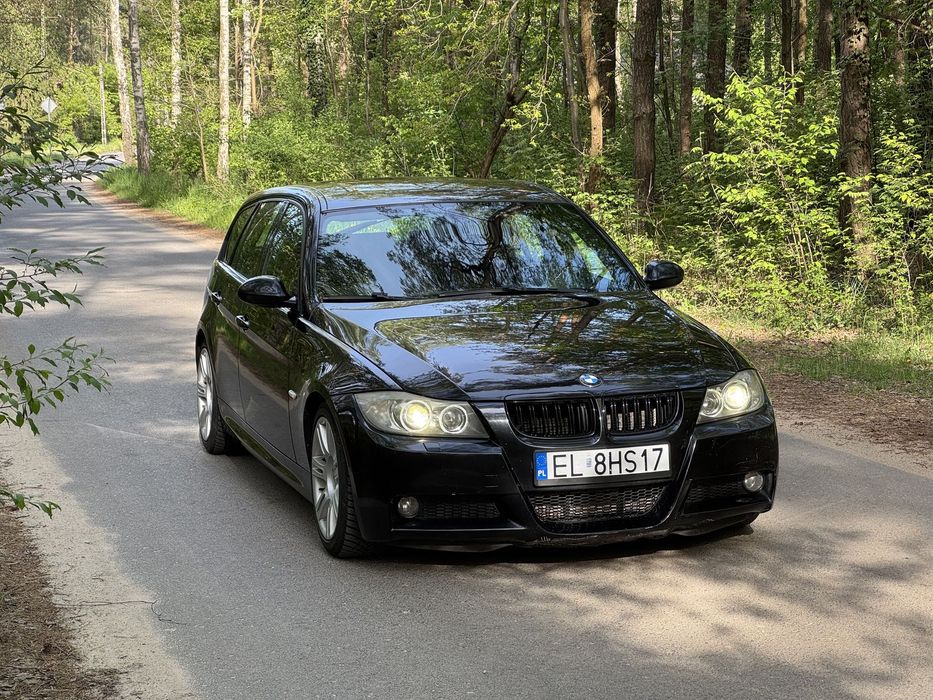 BMW Seria 3 BMW E91 320d 177 KM | Fabryczny M-Pakiet z VIN | Nowy rozrząd