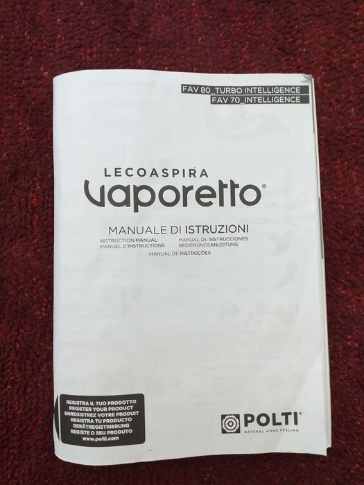 Polti Vaporetto Lecoaspira FAV80 Turbo Intelligence