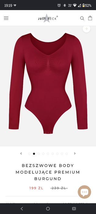 Body modelujące sylwetkę xs