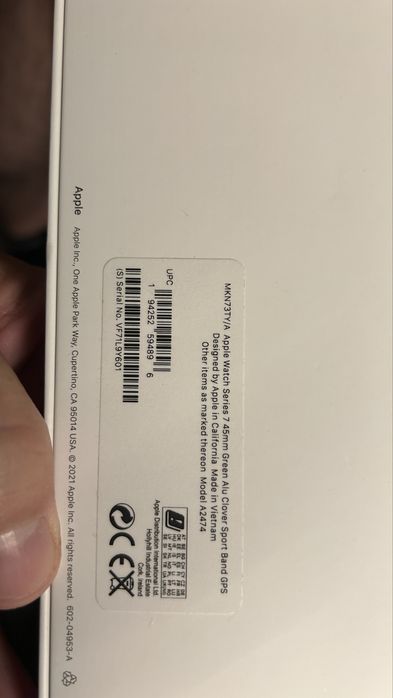 Apple Watch Series 7 45 mm + Várias Braceletes