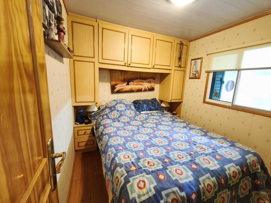 Moradia pré-fabricada T2.