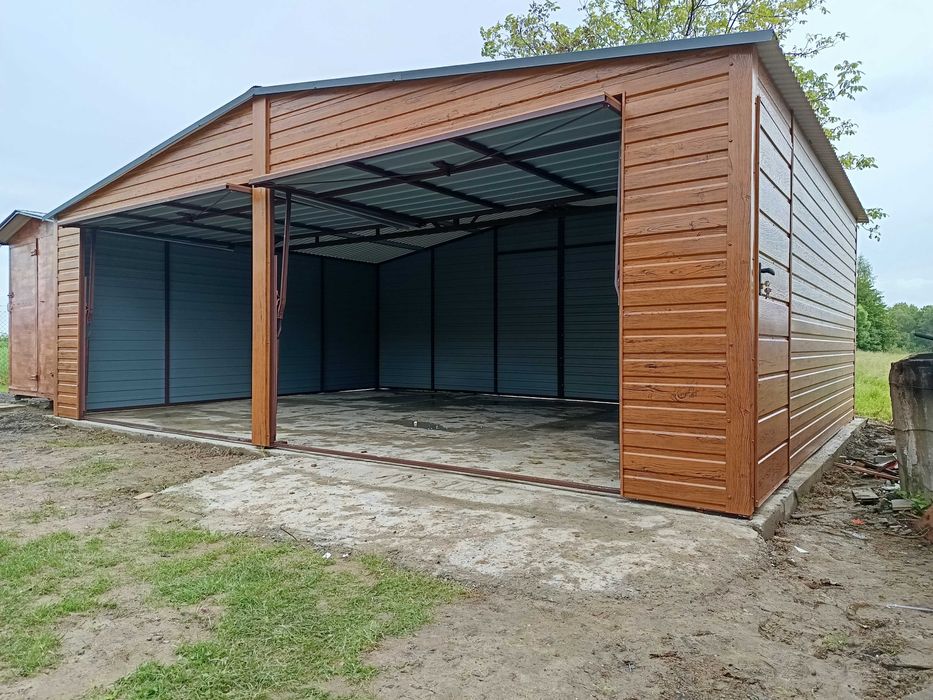 Garaż blaszany garaż blaszak garaże blaszane 7-5 6-6 profil poziom 7-6