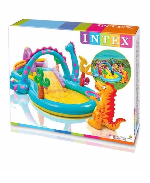 Надувной игровой центр intex.Надувной бассейн